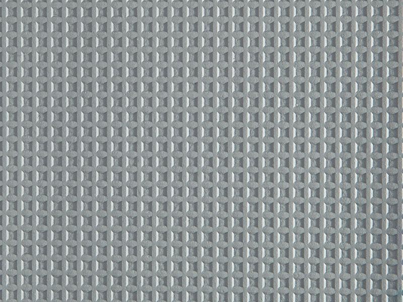 Gray non-slip artificial leather - Tatami 635 1057