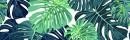 Trópusi növény mintás műbőr nyomása - tropic-a
